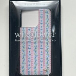 Wildflower iPhone 13 Pro dollhouse case